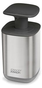 Dávkovač mydla z nehrdzavejúcej ocele v lesklej striebornej farbe 250 ml Presto Steel – Joseph Joseph