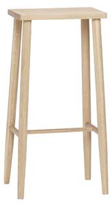Béžová Barová stolička Folk 35 × 25 × 72 cm HÜBSCH