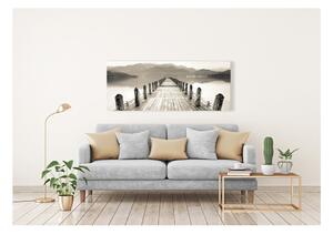 Obraz Styler Canvas Harmony Molo, 60 × 150 cm
