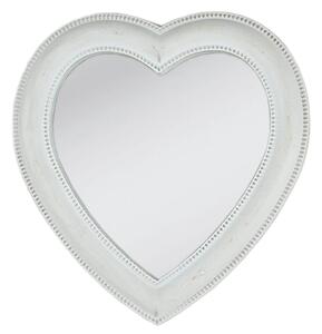 Zrkadlo vo tvaru srdca - 27 * 28 cm - Clayre & Eef