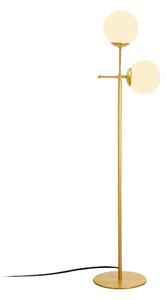 Dizajnová stojanová lampa Parisa 174 cm zlatá