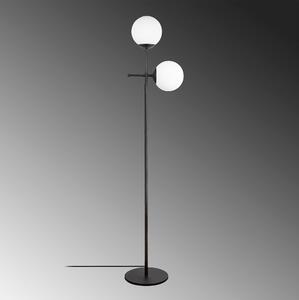 Dizajnová stojanová lampa Parisa 174 cm čierna