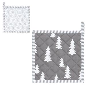 Chňapka Let´s Stay Home - 20*20 cm - Clayre & Eef