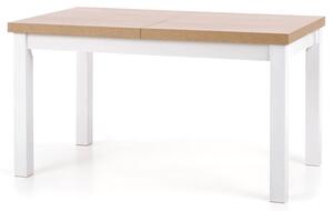 Jedálenský stôl TAOGU dub sonoma/biela