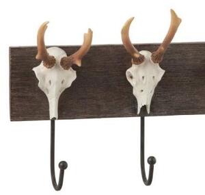 Nástěnný věšák SKULL - 35*10*24 cm - J-Line by Jolipa