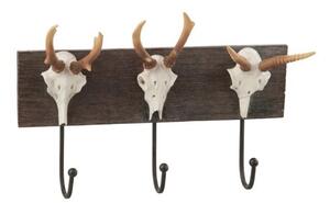 Nástěnný věšák SKULL - 35*10*24 cm - J-Line by Jolipa