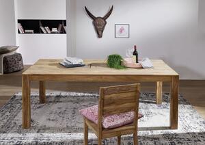 NEAPOL Jedálenský stôl 160x90x76, morený, palisander