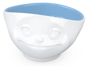 Bielo-modrá porcelánová zamilovaná miska 58products