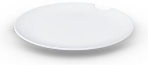 Sada 2 bielych tanierov z porcelánu 58products, ø 28 cm