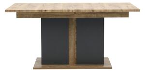 Jedálenský stôl MANHATTAN dub havelland cognac/grafit