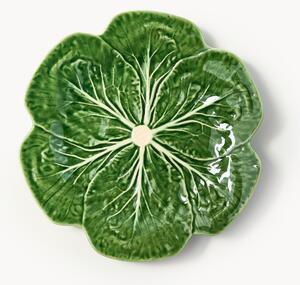 Ručne vyrobené plytké taniere Cabbage, 2 ks