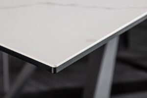 Jedálenský stôl HARMONY 180-230 cm - biela