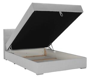TEMPO Boxspringová posteľ 120x200, svetlo šedá, FERATA KOMFORT