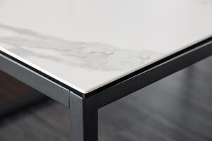 Konferenčný stolík SYMBIO 100 cm - biela, čierna