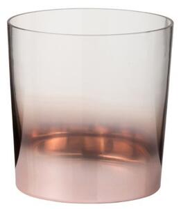 Poháre na ľad na fľašu Copper Glass - Ø 13 * 14 cm - J-Line by Jolipa