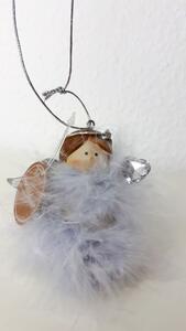 Anjel s pierkami na zavesenie - 10 * 6 * 8 cm - Boltze