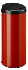 Bezdotykový kôš Rossignol, vyberateľná nádoba, 45 l červená