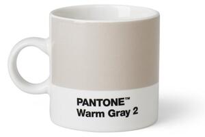 Svetlosivý keramický hrnček na espresso 120 ml Espresso Warm Gray 2 – Pantone