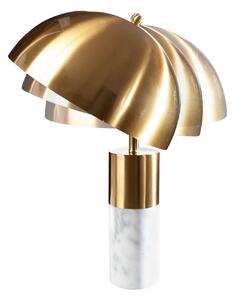 Dizajnová stolová lampa Aamira 52 cm zlatá