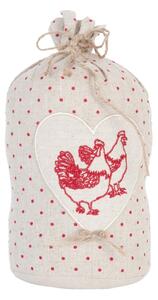 Dverná zarážka Chicken - Ø 13 * 25 cm - Clayre & Eef