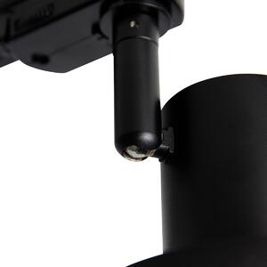 Moderný 3-fázový koľajnicový reflektor čierny AR111 - Jeany