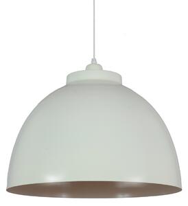 Krémové závesné kovové svetlo Capri - Ø 32*22 cm - Collectione