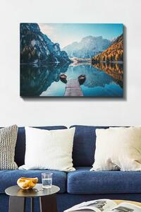 Wallity Obraz LAKE IN THE MOUNTAINS 70 x 100 cm