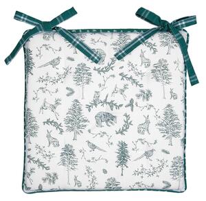Podsedák s výplňou Wild Forest - 40 * 40 cm - Clayre & Eef