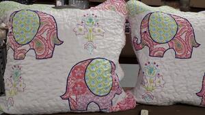 Ppvlak na vankúš Quilt 167 - 50 * 50 cm - Clayre & Eef