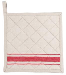 Chňapka -podložka Country Essentials red - 20 * 20 cm - Clayre & Eef
