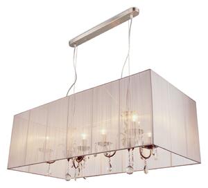 Biely obdĺžnikový luster Merel - Ø 100 * 47 * 34 cm - Collectione