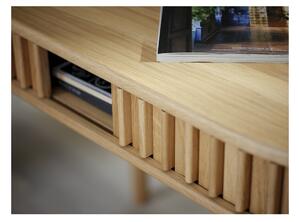 Dizajnový písací stôl Wally 120 cm prírodný dub