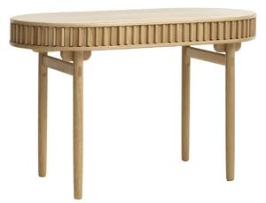 Dizajnový písací stôl Wally 120 cm prírodný dub