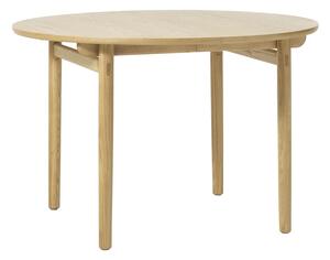Dizajnový jedálenský stôl Wally 120 cm prírodný dub