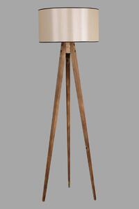Opviq Stojacia lampa Lambader 153 cm hnedá/béžová