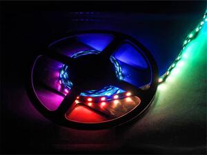 LED pás RGB,120 x WS2811, IP20, 2m + diaľkové ovládanie