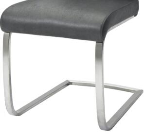 Jedálenská stolička RILEY sivá