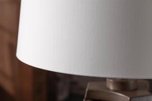 Dizajnová stojanová lampa Dawson, 158 cm, biela