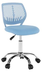 Modrá otočná stolička SELVA