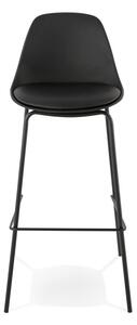 Čierna barová stolička Kokoon Escal
