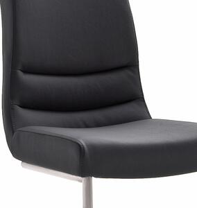 Jedálenská stolička SADIE 3 čierna/antikoro