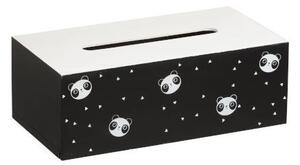 Box na papierové vreckovky Panda -25 * 13 * 8,5 cm - J-Line by Jolipa