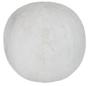 Biely nafukovacie puf Cutie - Ø 40-50cm - J-Line by Jolipa