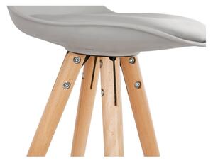 Sivá barová stolička Kokoon Anau, výška 74 cm