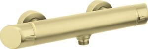 Deante Arnika, termostatická nástenná sprchová batéria, zlatá matná, DEA-BQA_R40M