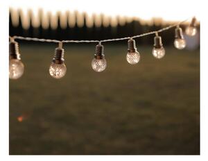 LED svetelná reťaz v tvare žiaroviek DecoKing Bulb, 20 svetielok, 2,4 m