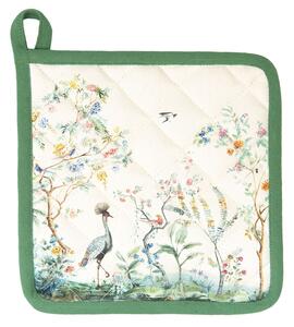 Chňapka-podložka Birds in Paradise - 20 * 20 cm - Clayre & Eef