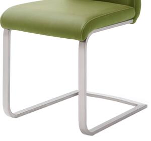 Jedálenská stolička PIPER zelená