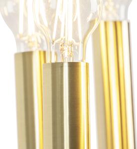 Vintage stojaca lampa zlatá 12-svetlá -Tubi