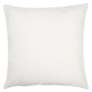 Biely povlak na vankúš French Flower white - 50 * 50 cm - Clayre & Eef